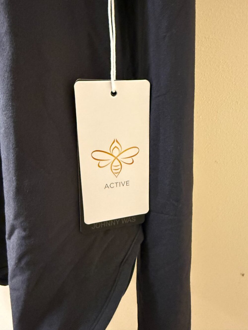 Johnny Was Active Long Sleeve Top - XL - NWT - Navy Athleisure - Picture 3 of 7